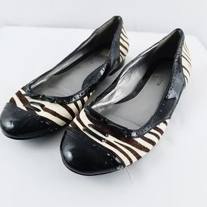 Liz Claiborne Flats 8.5 M Brynna Leather Upper